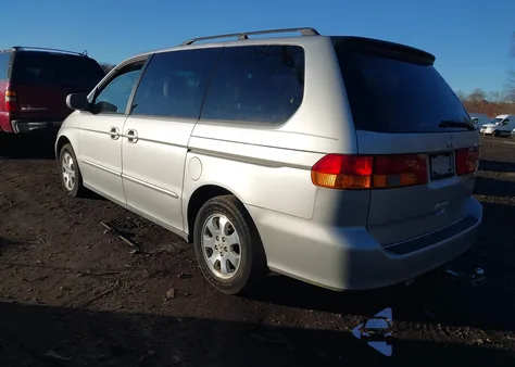 2003 Honda Odyssey Ex-L из США, поврежденный, VIN 5FNRL18953B037235